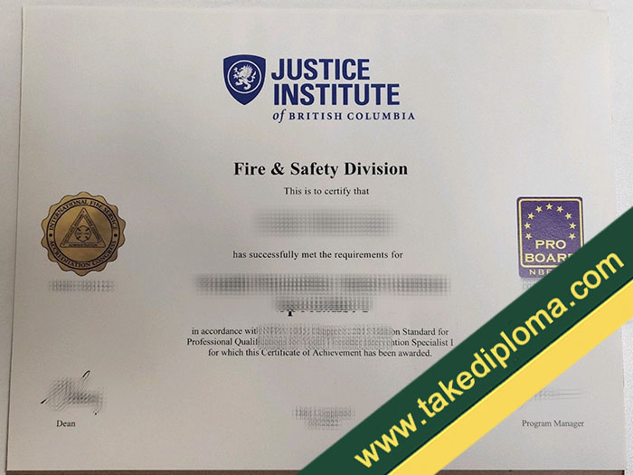 Justice Institute of British Columbia fake diploma, Justice Institute of British Columbia fake certificate, buy fake degree