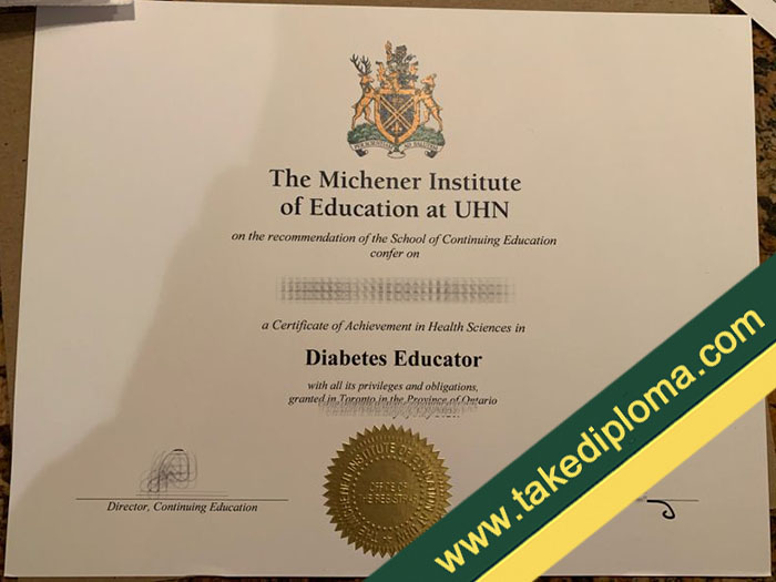 Michener Institute of Education at UHN fake diploma, Michener Institute of Education at UHN fake certificate, buy fake degree