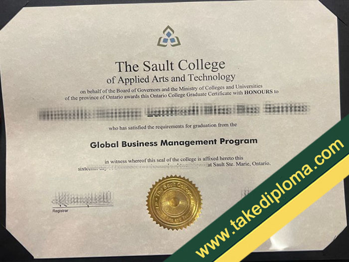 Sault College of Applied Arts and Technology fake diploma, Sault College of Applied Arts and Technology fake certificate