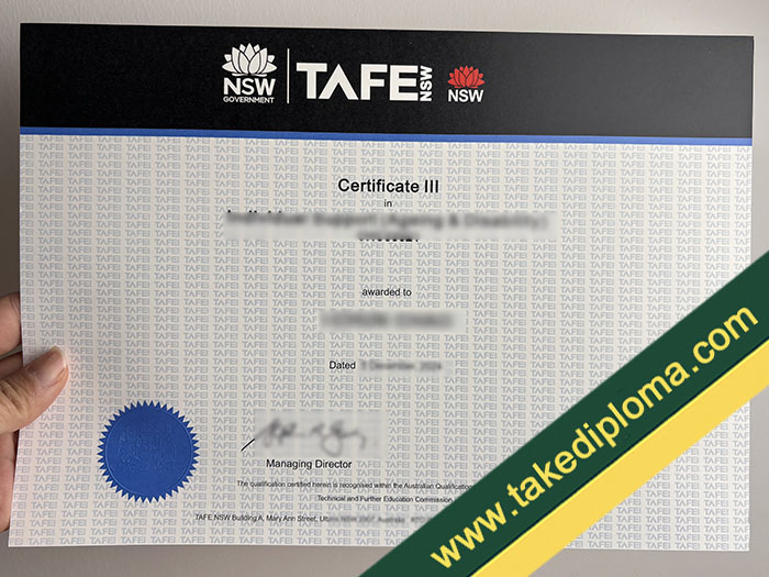 TAFE NSW fake diploma, TAFE NSW fake certificate, fake TAFE NSW transcript