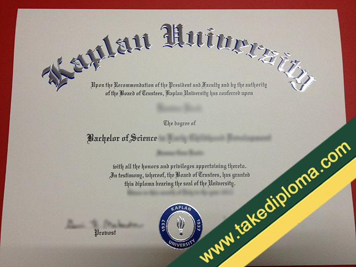 Kaplan University fake diploma, Kaplan University fake degree, Kaplan University fake transcript