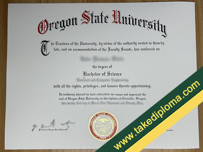 Oregon State University fake diploma, Oregon State University fake degree, Oregon State University certificate
