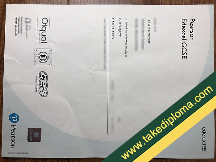 Pearson Edexcel GCSE diploma, Pearson Edexcel GCSE certificate, buy fake degree