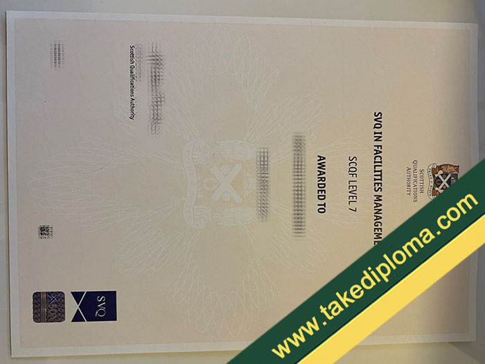 SCQF fake diploma, SCQF fake certificate, SCQF Level 7 certificate