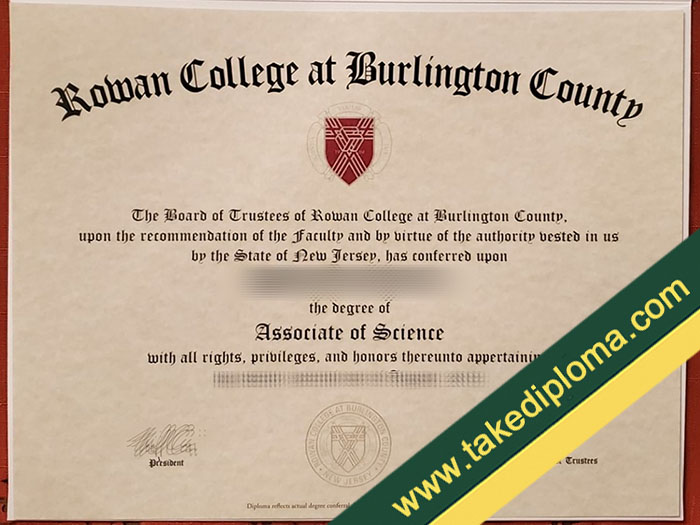 Rowan College at Burlington County diploma, Rowan College at Burlington County degree, Rowan College at Burlington County certificate
