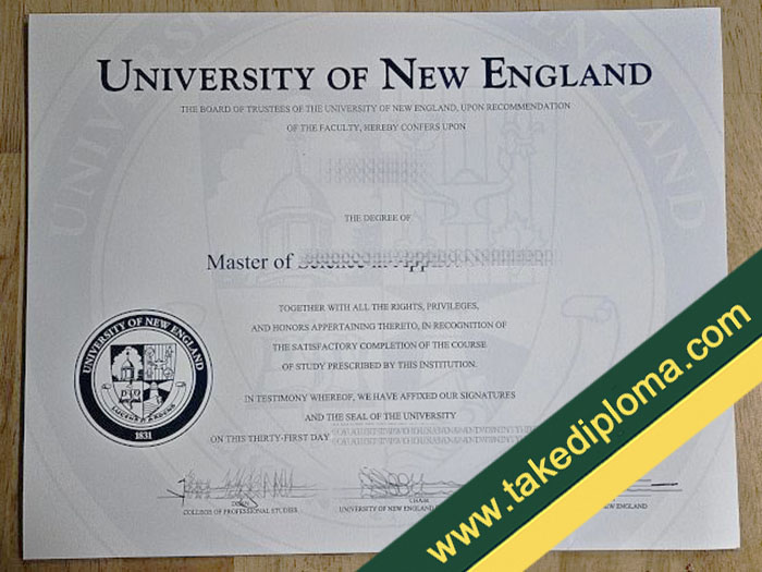 University of New England fake diploma, University of New England fake degree, University of New England certificate