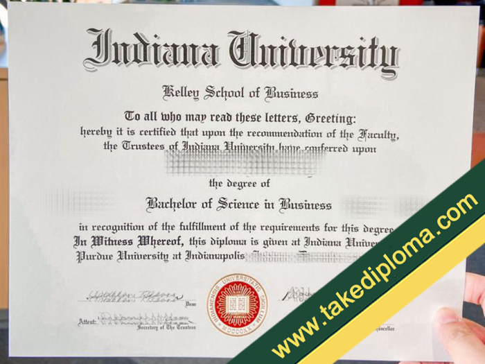 Indiana University diploma, Indiana University fake degree, Indiana University certificate