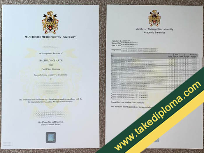 Manchester Metropolitan University diploma, Manchester Metropolitan University fake degree, Manchester Metropolitan University certificate