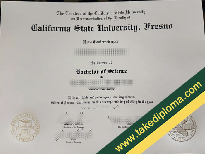 California State University, Fresno diploma, California State University, Fresno fake degree, California State University, Fresno certificate