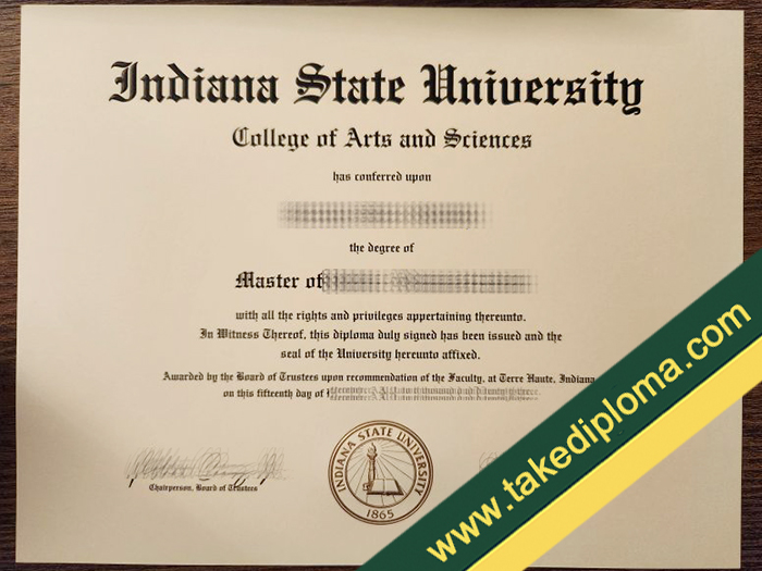 Indiana State University diploma, Indiana State University fake degree, Indiana State University certificate