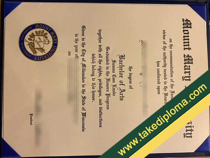 Mount Mary University fake diploma, Mount Mary University fake degree, Mount Mary University certificate