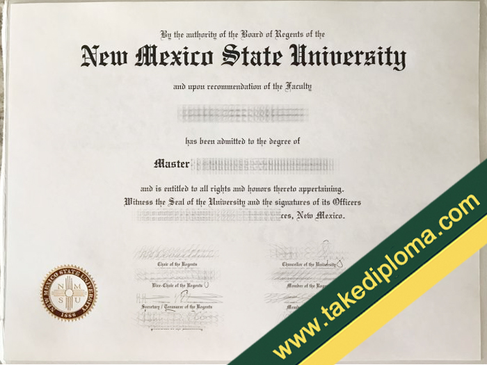 New Mexico State University diploma, New Mexico State University fake degree, New Mexico State University certificate