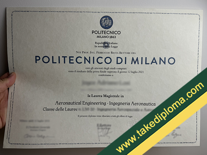 Politecnico di Milano fake diploma, Politecnico di Milano fake degree, Politecnico di Milano certificate