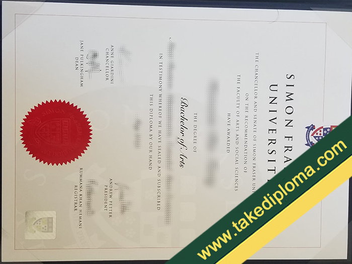 Simon Fraser University diploma, Simon Fraser University fake degree, Simon Fraser University certificate