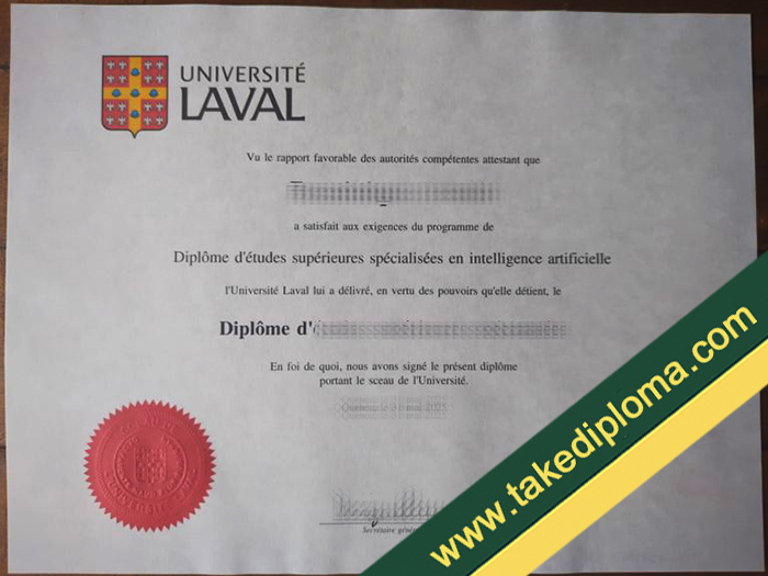 Université Laval fake diploma, Université Laval fake degree, Université Laval certificate