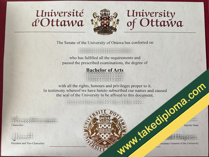 University of Ottawa diploma, University of Ottawa fake degree, University of Ottawa certificate