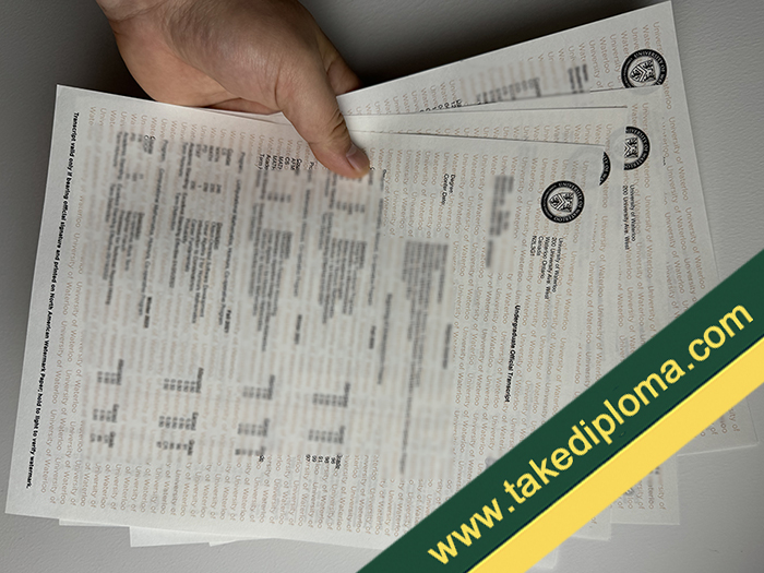 University of Waterloo fake transcript, University of Waterloo fake diploma, University of Waterloo degree