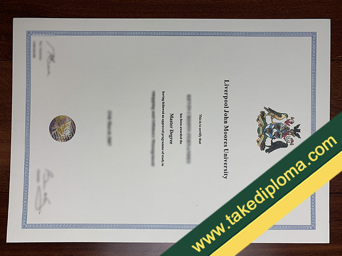 Liverpool John Moores University diploma, Liverpool John Moores University fake degree, Liverpool John Moores University certificate