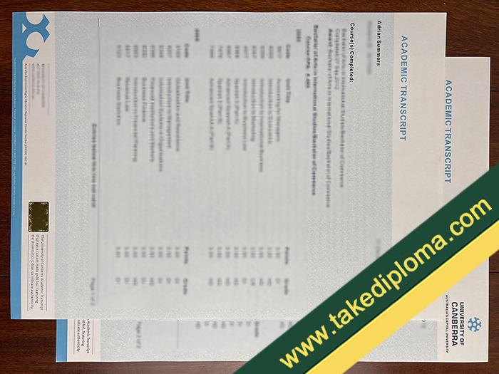 University of Canberra fake diploma, University of Canberra fake degree, University of Canberra transcript