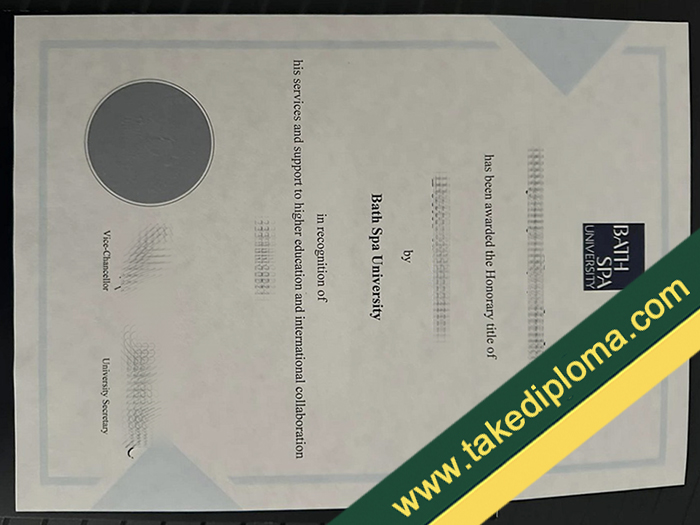 Bath Spa University diploma, Bath Spa University fake degree, Bath Spa University certificate