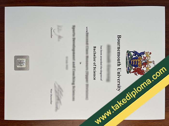 Bournemouth University diploma, Bournemouth University fake degree, Bournemouth University certificate