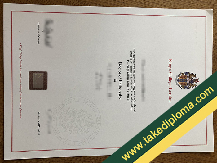 King's College London diploma, King's College London fake degree, King's College London fake certificate