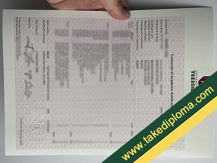 Teesside University diploma, Teesside University fake degree, Teesside University transcript