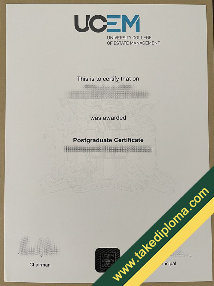 University College of Estate Management diploma University College of Estate Management diploma University College of Estate Management Diploma For Sale, Buy UCEM Fake Degree