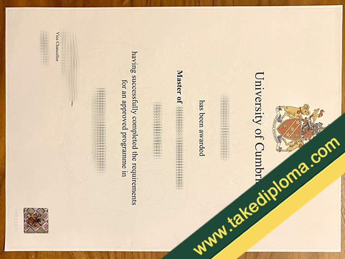 University of Cumbria diploma, University of Cumbria fake degree, University of Cumbria certificate
