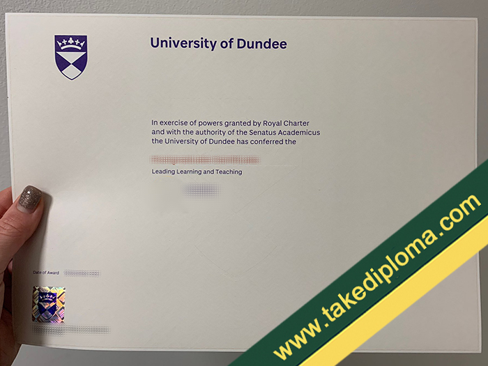 University of Dundee fake diploma, University of Dundee degree, University of Dundee certificate