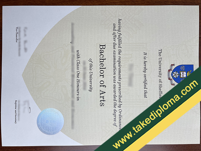 University of Sheffield diploma, University of Sheffield fake degree, University of Sheffield certificate