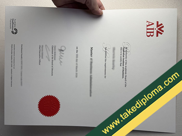 Australian Institute of Business diploma, Australian Institute of Business fake degree, Australian Institute of Business certificate