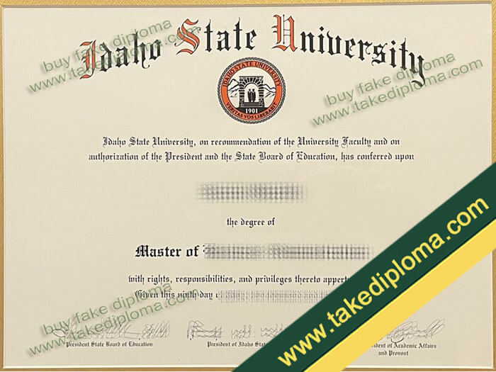 Idaho State University diploma Idaho State University diploma Where to Purchase Idaho State University Fake Diploma Degree?