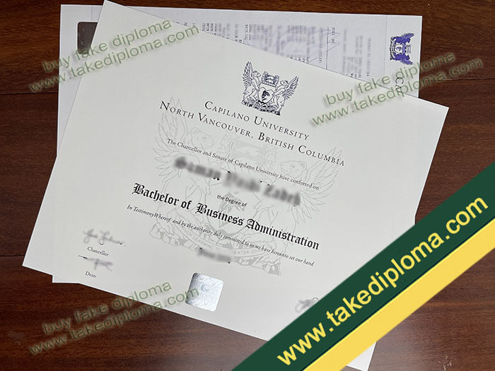 Capilano University diploma, Capilano University degree, Capilano University certificate