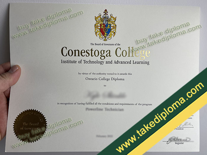 Conestoga College diploma, Conestoga College degree, Conestoga College certificate