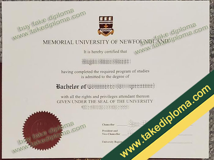 Memorial University of Newfoundland diploma, Memorial University of Newfoundland degree, Memorial University of Newfoundland certificate