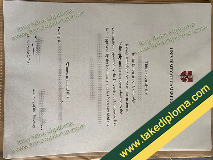 University of Cambridge diploma, University of Cambridge degree, University of Cambridge certificate