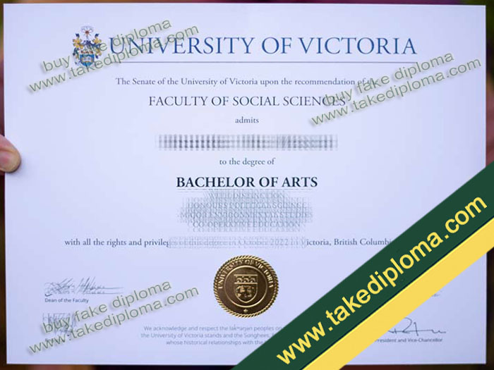 University of Victoria DIPLOMA, University of Victoria degree, University of Victoria certificate