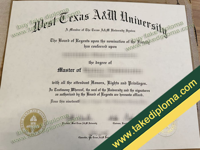 West Texas AM University diploma sample example West Texas AM University diploma sample example What Does a West Texas A&M University Diploma Look Like?