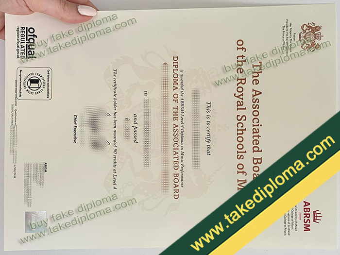 ABRSM diploma, ABRSM certificate