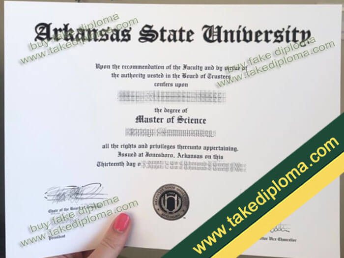 Arkansas State University diploma, Arkansas State University degree, Arkansas State University certificate