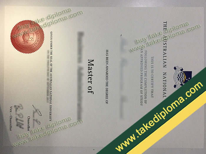 ANU diploma, ANU replica ANU degree, ANU certificate