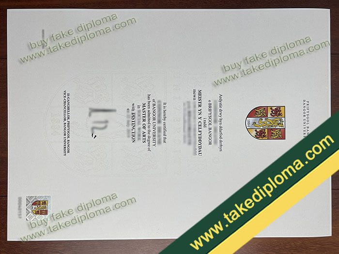 Bangor University diploma, Bangor University degree, Bangor University certificate