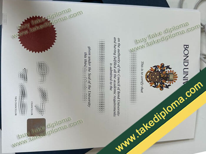 Bond University diploma, Bond University degree, Bond University certificate