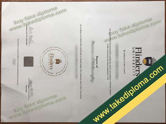 Flinders University diploma, Flinders University degree, Flinders University certificate