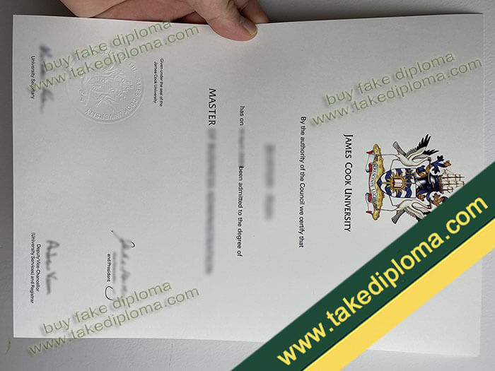 James Cook University diploma, James Cook University degree, James Cook University certificate