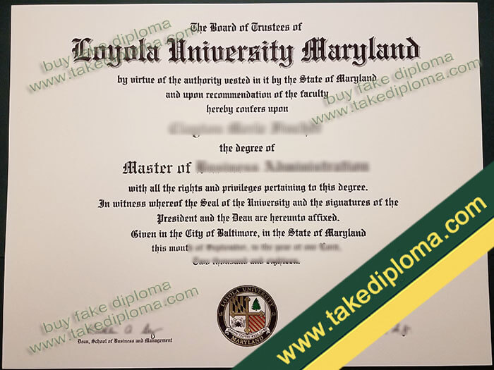 Loyola University Maryland diploma example Loyola University Maryland diploma example Little known ways to order a Loyola University Maryland Diploma Online.