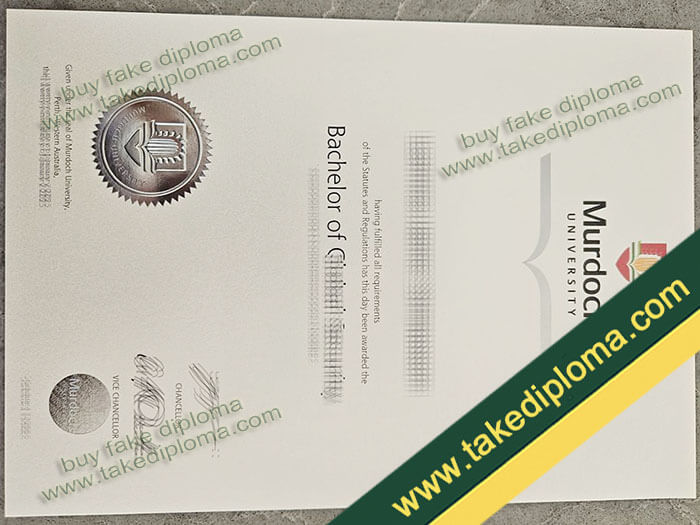 Murdoch University diploma, Murdoch University degree, Murdoch University certificate