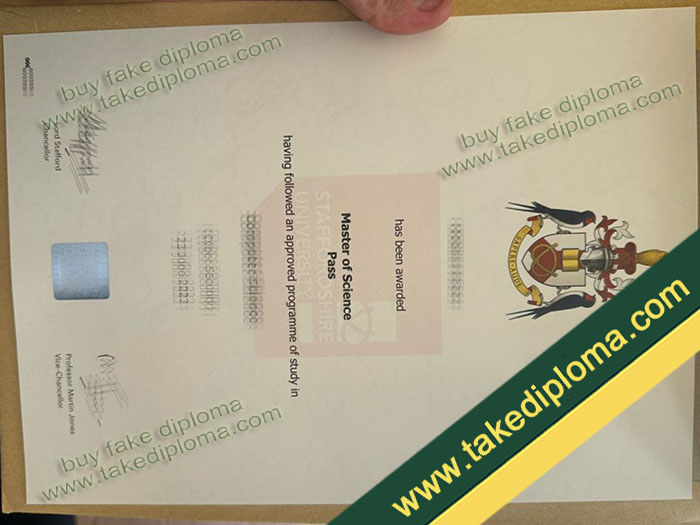 Staffordshire University diploma, Staffordshire University degree, Staffordshire University certificate