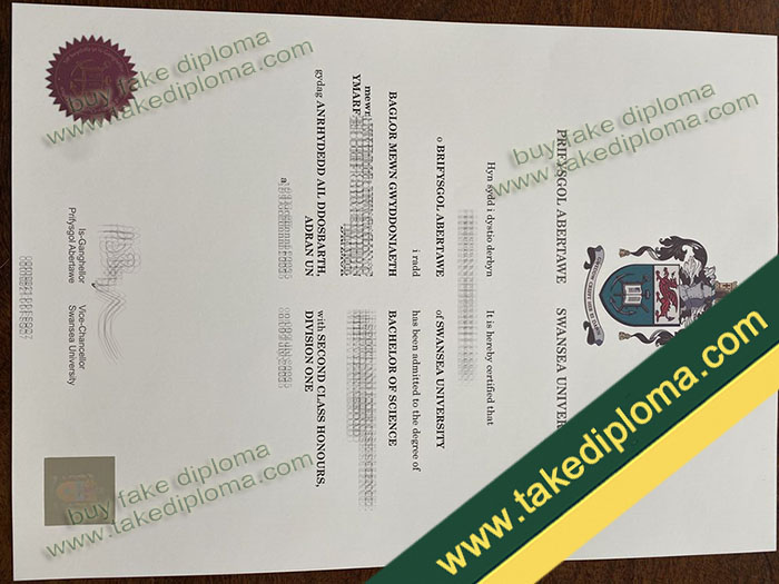 Swansea University diploma, Swansea University degree, Swansea University certificate